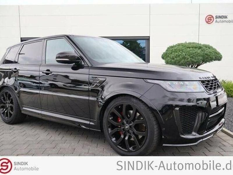 Santorini black Gebraucht 2019 Land Rover Range Rover Sport SVR SUV | 73.980 € (Etwas zu teuer) - Bild 1/4