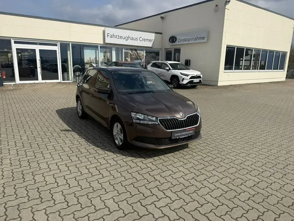 Gebraucht Skoda Fabia Ambition 110 PS (80 kW) 2019 Braun Kleinwagen