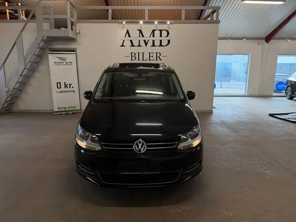 Gebraucht VW Sharan Highline 150 PS (110 kW) 2015 Schwarz Van / Kleinbus