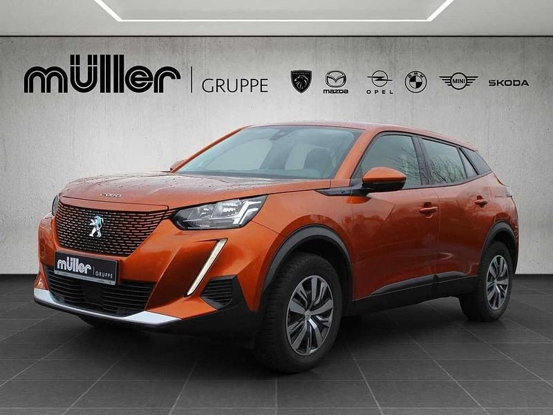 Orange Gebraucht 2021 Peugeot e-2008 Active SUV | 13.911 € (Superpreis) - Bild 1/4