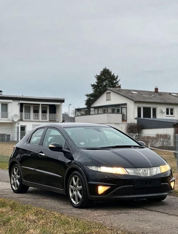 Schwarz Gebraucht 2007 Honda Civic Comfort Limousine | 2.500 € (Superpreis) - Bild 1/4