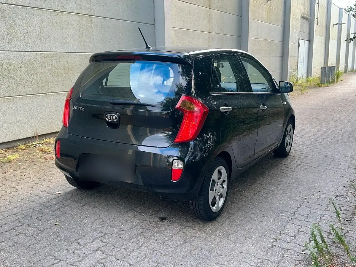 Gebraucht Kia Picanto 2012 Schwarz Kleinwagen