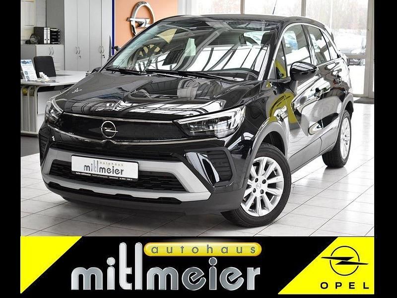 Karbon schwarz met. Gebraucht 2022 Opel Crossland Elegance SUV | 16.500 € (Fairer Preis) - Bild 1/4