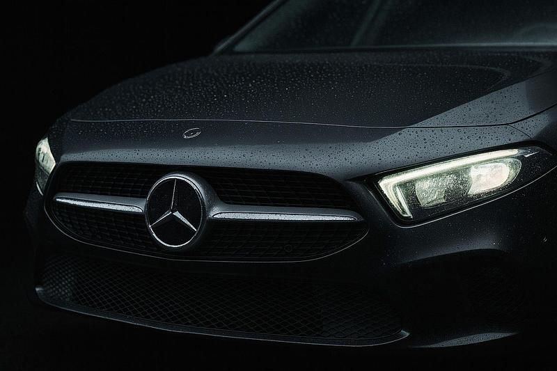 Schwarz Gebraucht 2018 Mercedes A200 Progressive Limousine | 19.900 € (Guter Preis) - Bild 1/4