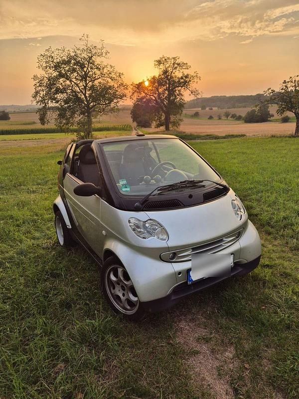 Silber Gebraucht 2002 Smart ForTwo Cabrio Pulse Cabrio | 3.749 € - Bild 1/4
