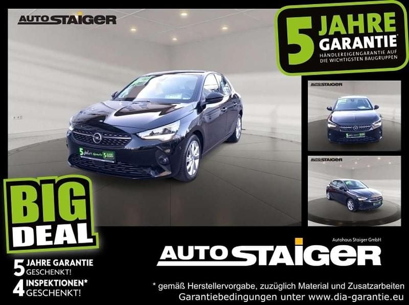 Diamantschwarz Gebraucht 2023 Opel Corsa Elegance Kleinwagen | 16.990 € (Fairer Preis) - Bild 1/4