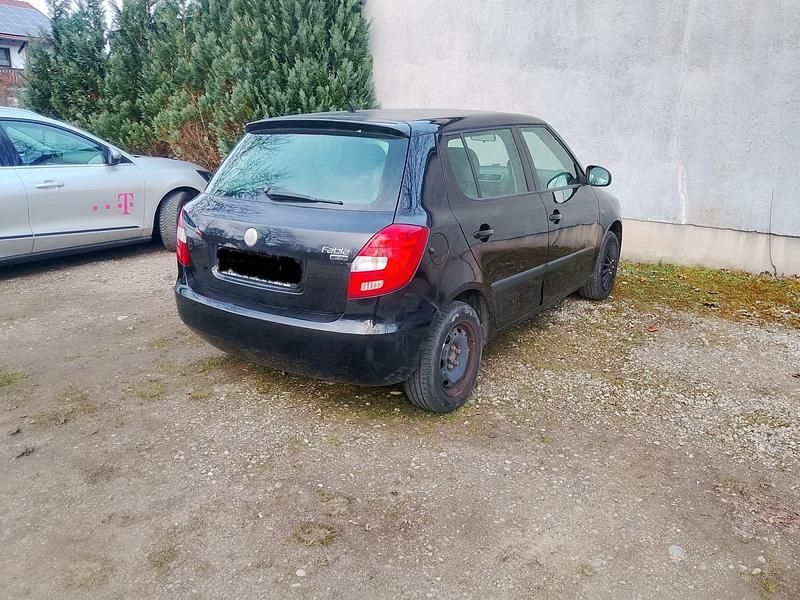 Gebraucht Skoda Fabia 85 PS (62 kW) 2008 Schwarz Limousine