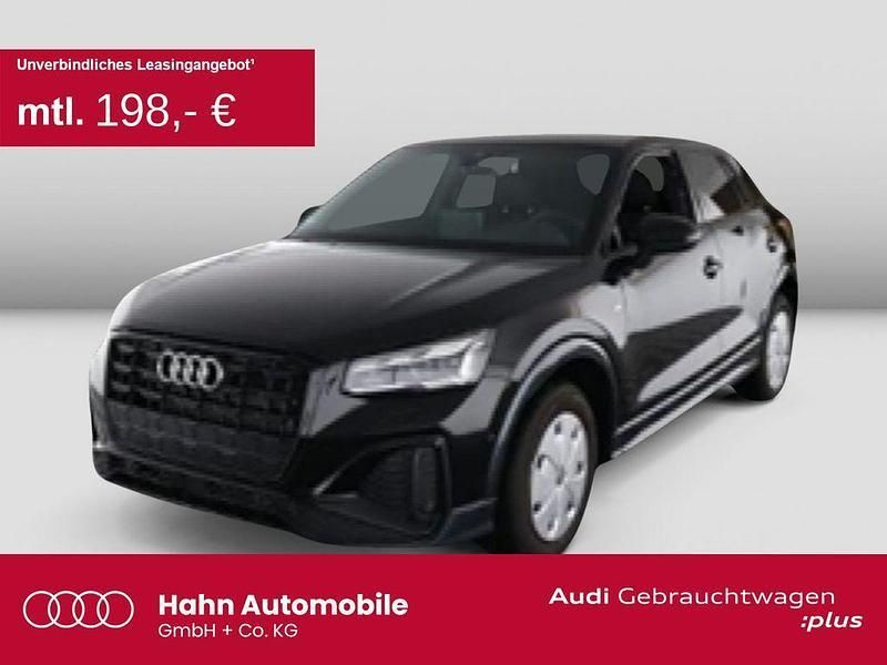 Mythosschwarz metallic Gebraucht 2024 Audi Q2 S-Line SUV | 34.230 € (Fairer Preis) - Bild 1/3