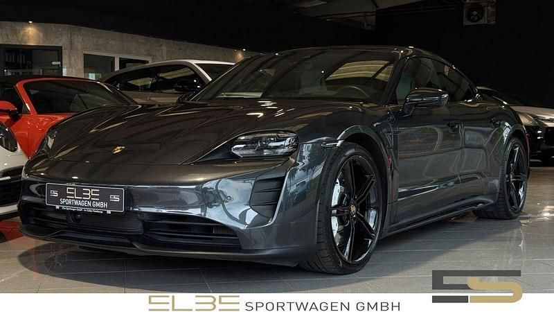 Grau Gebraucht 2021 Porsche Taycan 4S Limousine | 68.850 € (Guter Preis) - Bild 1/4