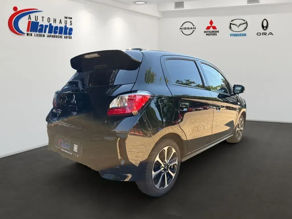Gebraucht Mitsubishi Space Star Spirit+ 71 PS (52 kW) 2021 Schwarz Kleinwagen