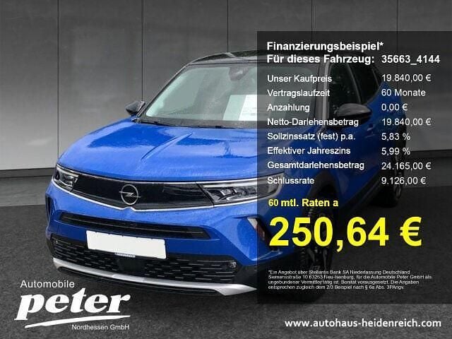 Blau Gebraucht 2022 Opel Mokka Elegance SUV | 19.840 € (Guter Preis) - Bild 1/4