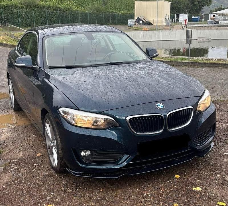 Blau Gebraucht 2014 BMW 228 Coupé | 18.300 € (Fairer Preis) - Bild 1/4