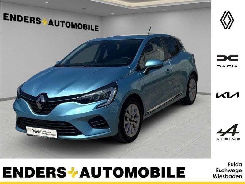 Blau Gebraucht 2021 Renault Clio V Experience Kleinwagen | 12.988 € (Guter Preis) - Bild 1/4