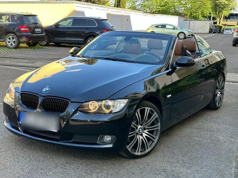 Schwarz Gebraucht 2007 BMW 325 Cabriolet Cabrio | 13.500 € (Fairer Preis) - Bild 1/4