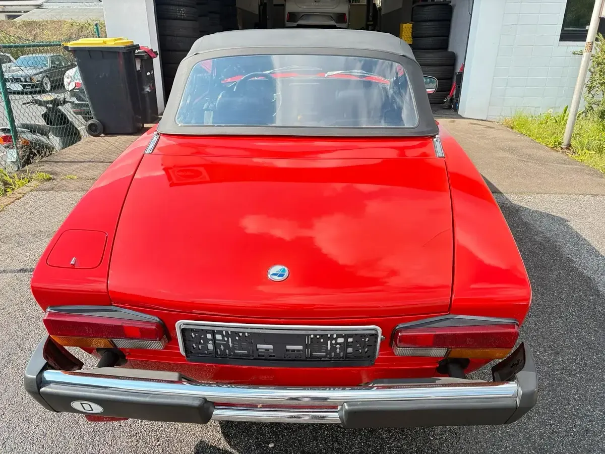 Gebraucht Fiat 124 Spider 76 PS (55 kW) 1986 Rot Cabrio
