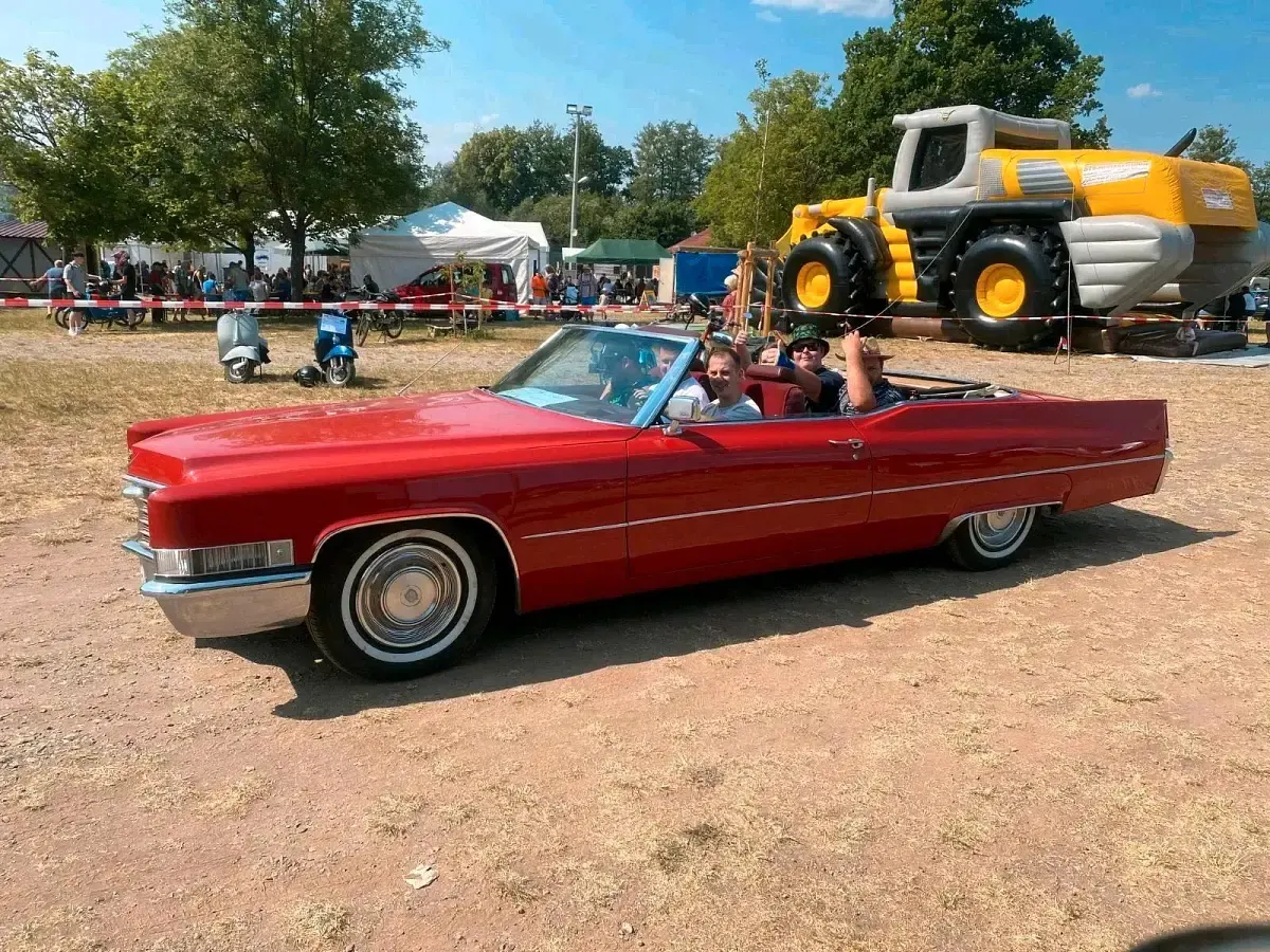 Gebraucht Cadillac Deville 375 PS (275 kW) 1968 Rot Limousine