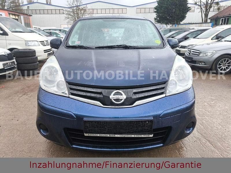 Gebraucht Nissan Note Acenta 88 PS (64 kW) 2010 Blau Kleinwagen