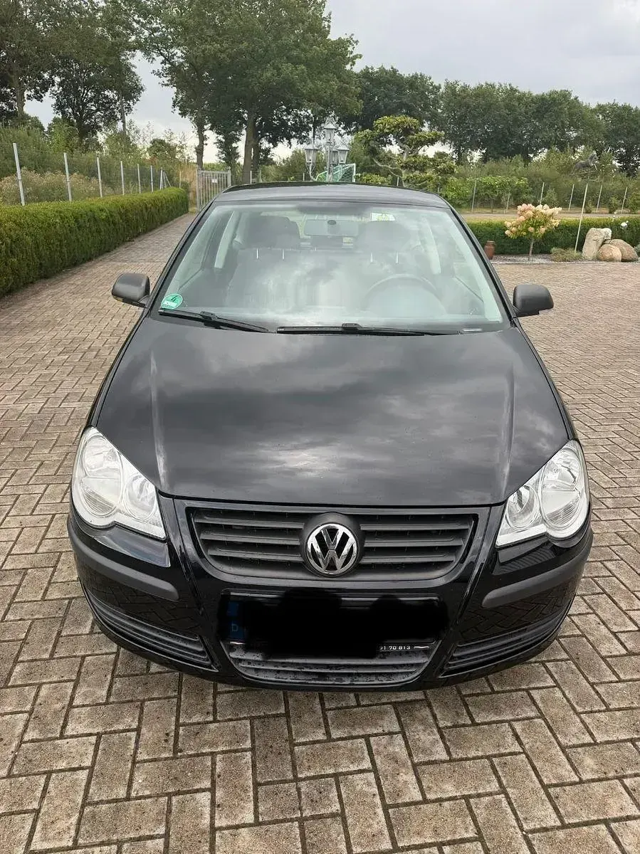Gebraucht VW Polo Trendline 60 PS (44 kW) 2009 Schwarz Kleinwagen