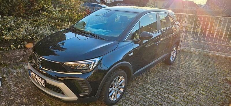 Schwarz Gebraucht 2021 Opel Crossland Elegance SUV | 15.100 € (Fairer Preis) - Bild 1/4