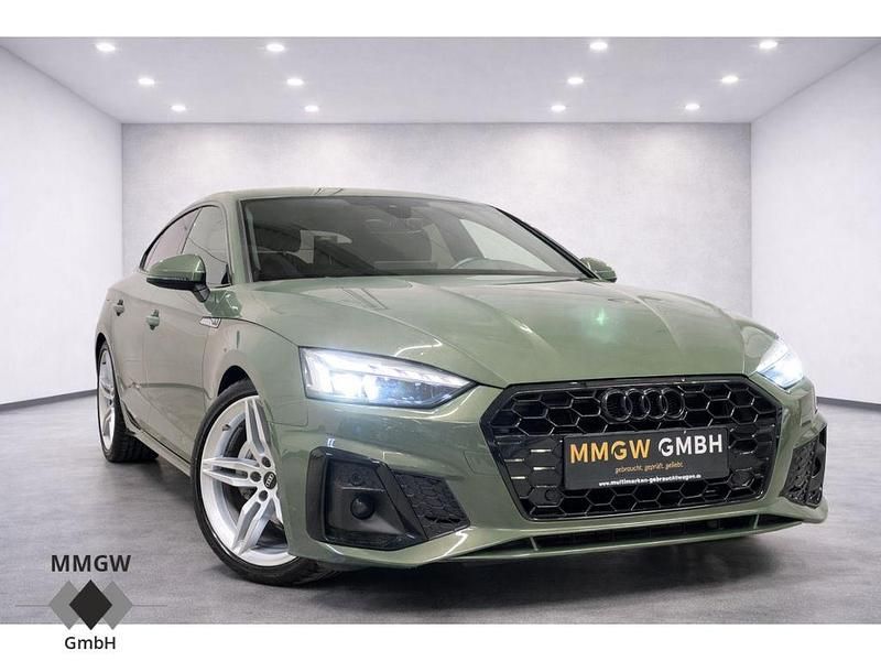 Gebraucht Audi A5 Sportback S-Line 204 PS (150 kW) 2022 Grün Kleinwagen