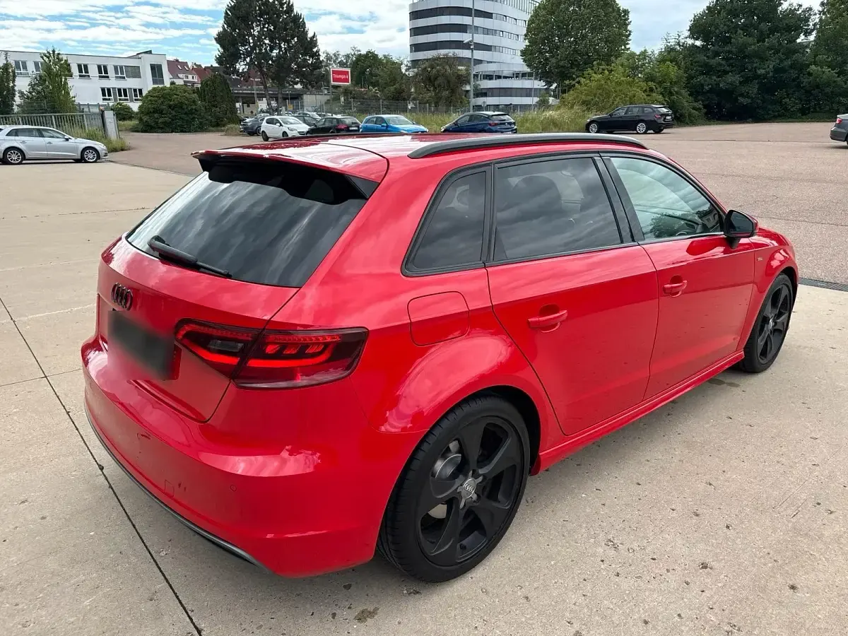 Gebraucht Audi A3 S-Line 150 PS (110 kW) 2013 Rot Kleinwagen