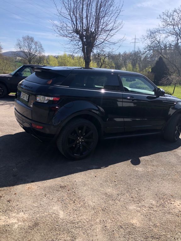 Schwarz Gebraucht 2013 Land Rover Range Rover evoque Prestige Coupé | 19.000 € (Etwas zu teuer) - Bild 1/4
