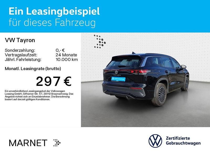Gebraucht VW Tayron Life 193 PS (141 kW) 2025 Grenadillschwarz metallic SUV