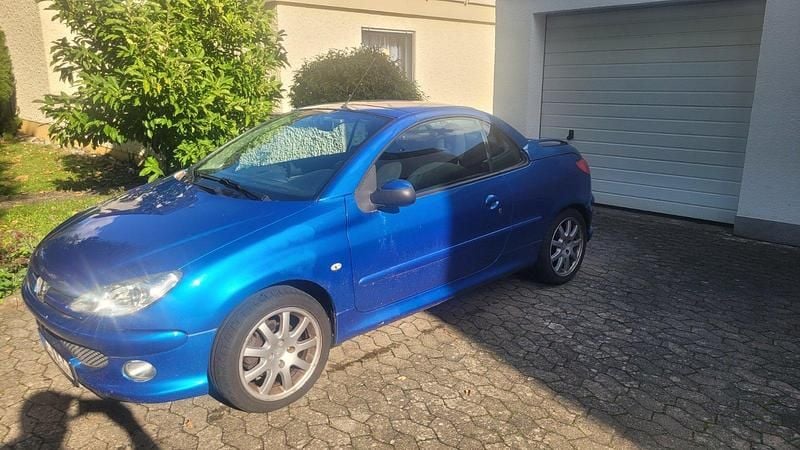 Blau Gebraucht 2005 Peugeot 206 CC Filou Cabrio | 950 € (Guter Preis) - Bild 1/4