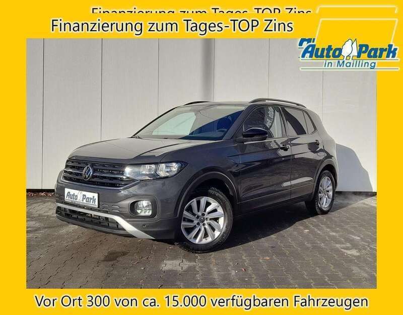 Grau Gebraucht 2021 VW T-Cross Life SUV | 15.977 € (Etwas zu teuer) - Bild 1/4