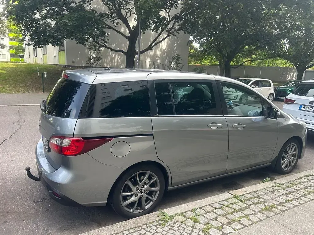 Gebraucht Mazda 5 Sports-Line 116 PS (85 kW) 2013 Grau Van / Kleinbus