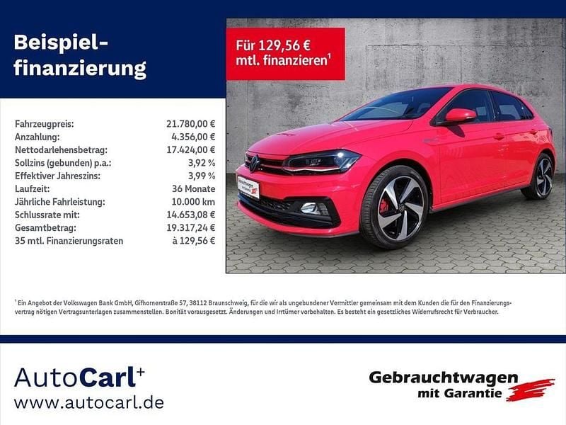 Rot Gebraucht 2021 VW Polo GTI Kleinwagen | 21.780 € (Guter Preis) - Bild 1/4