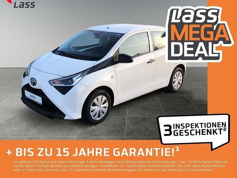 Weiß Gebraucht 2018 Toyota Aygo Business Edition Kleinwagen | 7.480 € (Etwas zu teuer) - Bild 1/4