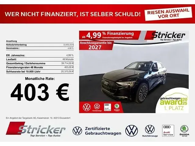 Gebraucht Audi e-tron Advanced Plus 300 kW (408 PS) 2022 SUV