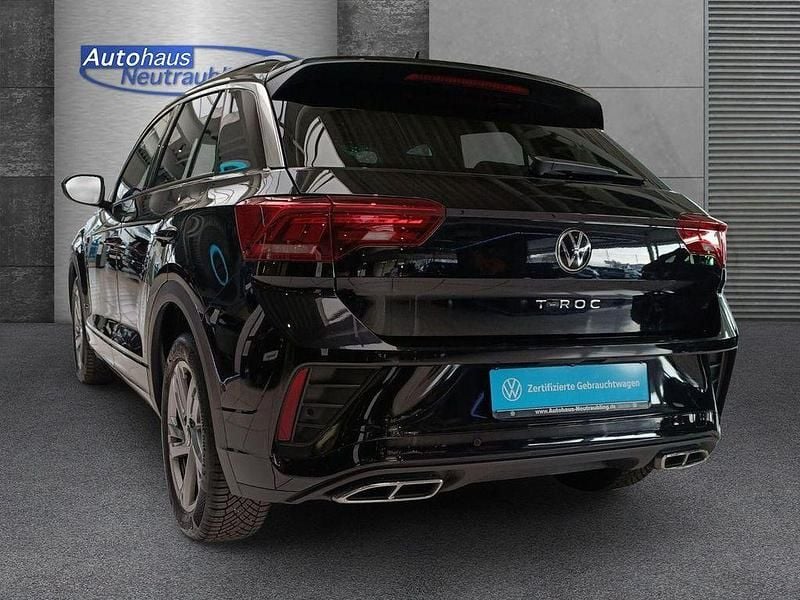 Gebraucht VW T-Roc R-line 150 PS (110 kW) 2025 (schwarz) deep black perleffekt SUV
