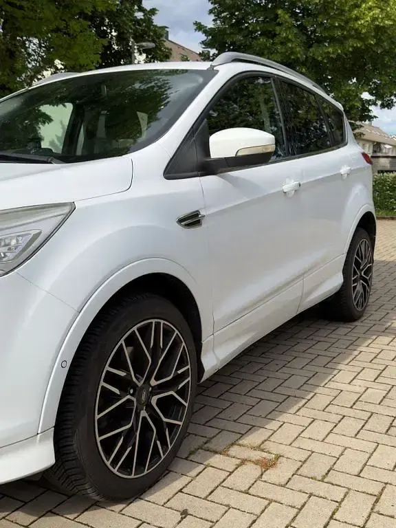 Gebraucht Ford Kuga Titanium 163 PS (119 kW) 2014 Weiß SUV