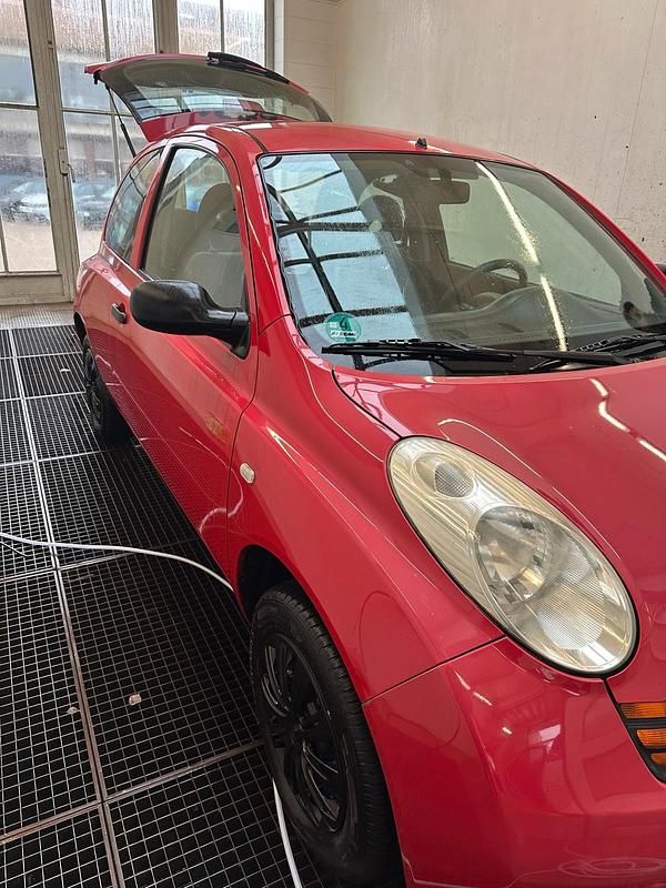 Brugt Nissan Micra 2002 Rød Hatchback
