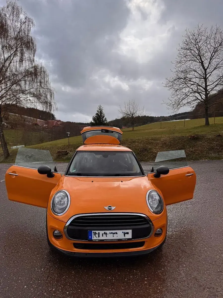 Gebraucht Mini One D 95 PS (69 kW) 2015 Orange Kleinwagen