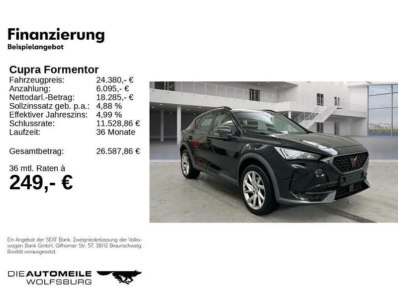 Gebraucht Cupra Formentor 150 PS (110 kW) 2022 Mitternachtsschwarz SUV