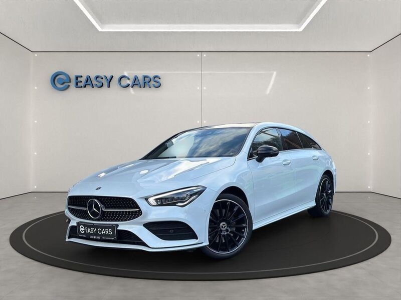 Weiß Gebraucht 2022 Mercedes CLA250e Shooting Brake AMG Kombi | 32.480 € (Fairer Preis) - Bild 1/4