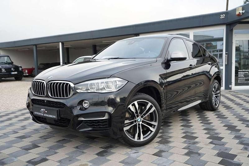 Saphirschwarz Gebraucht 2018 BMW X6 M SUV | 41.950 € (Superpreis) - Bild 1/4