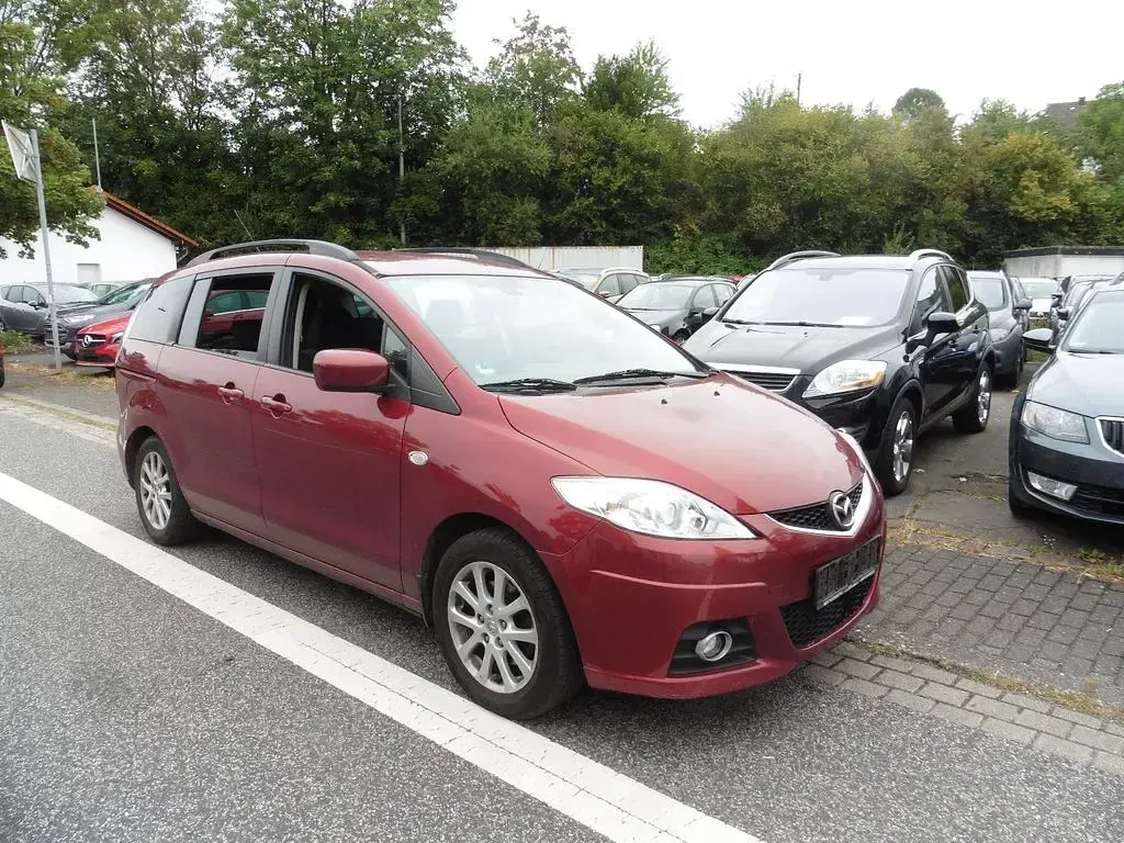Gebraucht Mazda 5 Active 145 PS (106 kW) 2010 Rot Van / Kleinbus
