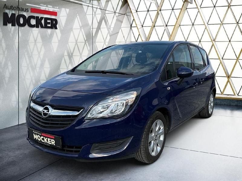 Blau Gebraucht 2016 Opel Meriva Edition Van / Kleinbus | 8.990 € (Fairer Preis) - Bild 1/4