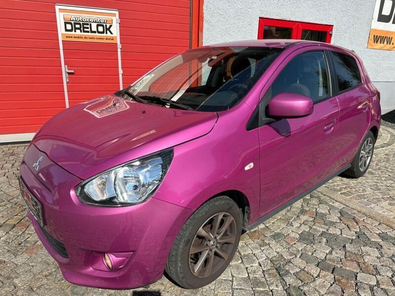 Violet Gebraucht 2015 Mitsubishi Space Star Diamant Edition Kleinwagen | 3.999 € (Guter Preis) - Bild 1/4