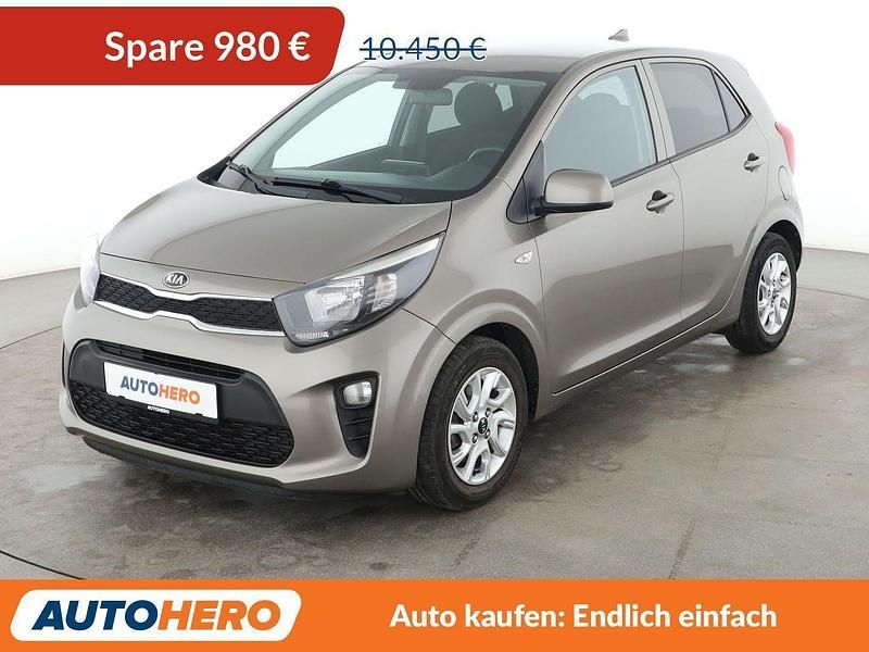 Silber Gebraucht 2017 Kia Picanto DREAM-TEAM Edition Kleinwagen | 9.470 € (Fairer Preis) - Bild 1/3