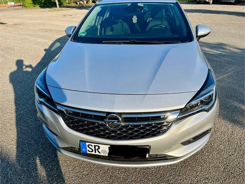 Silber Gebraucht 2019 Opel Astra S Kombi | 6.200 € (Superpreis) - Bild 1/4