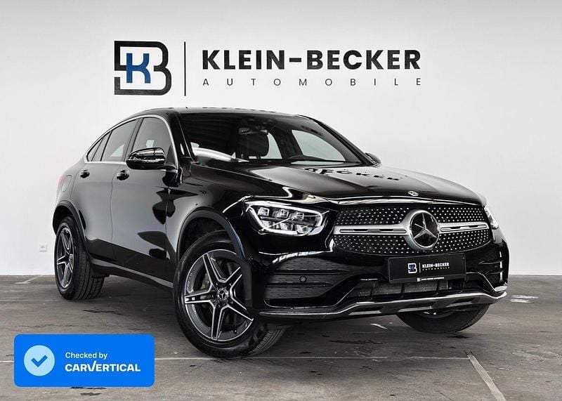 Schwarz Gebraucht 2019 Mercedes GLC220 AMG Coupé | 39.990 € (Fairer Preis) - Bild 1/4