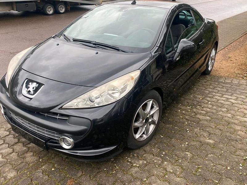 Schwarz Gebraucht 2007 Peugeot 207 CC Cabrio | 2.950 € (Fairer Preis) - Bild 1/4