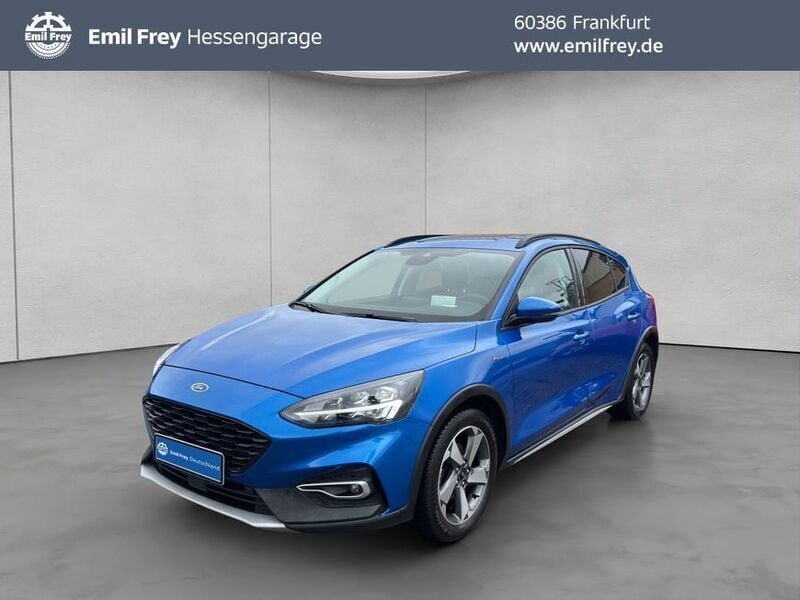 Blau Gebraucht 2021 Ford Focus Active Limousine | 15.950 € (Fairer Preis) - Bild 1/4
