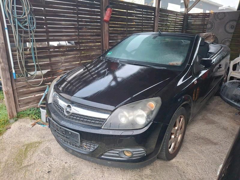 Schwarz Gebraucht 2008 Opel Astra Cabriolet Cabrio | 950 € (Superpreis) - Bild 1/4