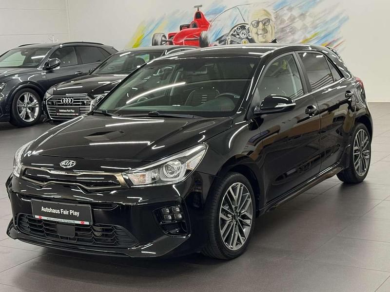 Aurora black Gebraucht 2020 Kia Rio GT-Line Kleinwagen | 14.890 € (Fairer Preis) - Bild 1/4